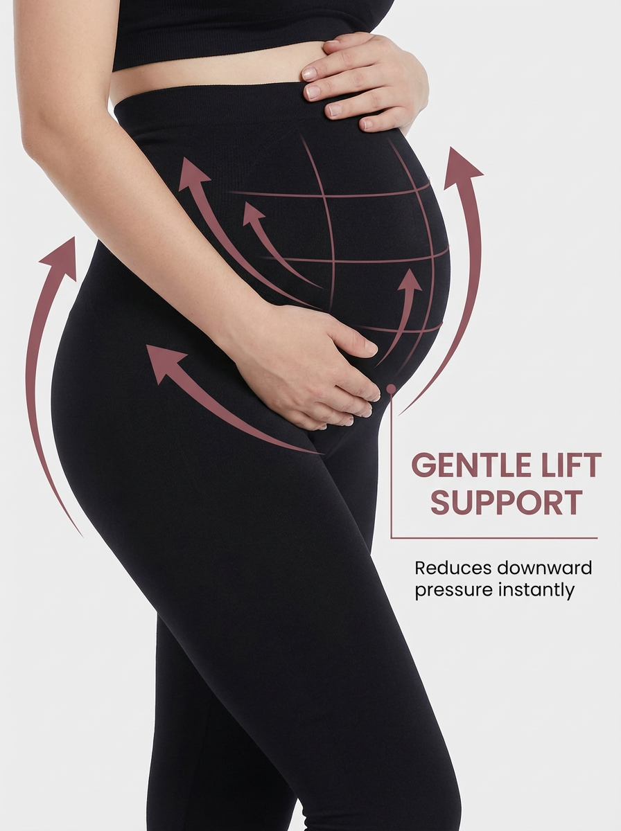 BelleVie Essential™ Soft Cotton High-Waist Leggings