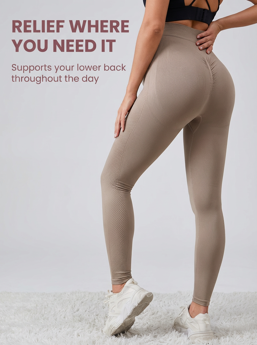 BelleVie Essential™ Soft Cotton High-Waist Leggings