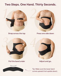 BelleVie ErgoNest belly band, product image