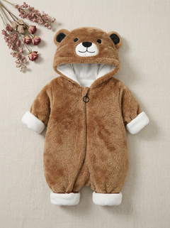 The Bellevie Snuggle Bear Winter Onesie