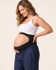 BelleVie BumpEase ErgoNest belly band in black