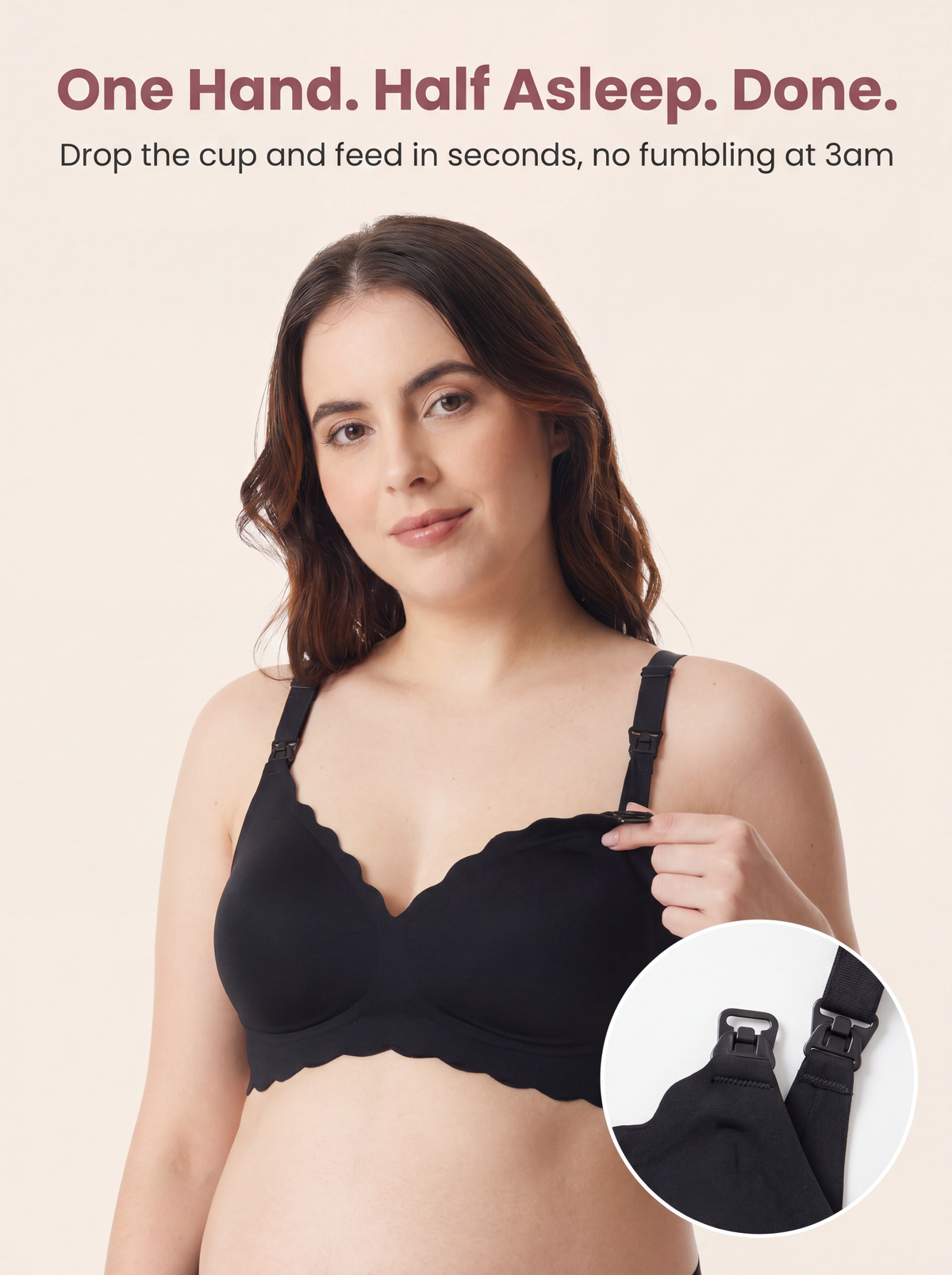 DreamFeed wireless full-cup bra, gallery view 4