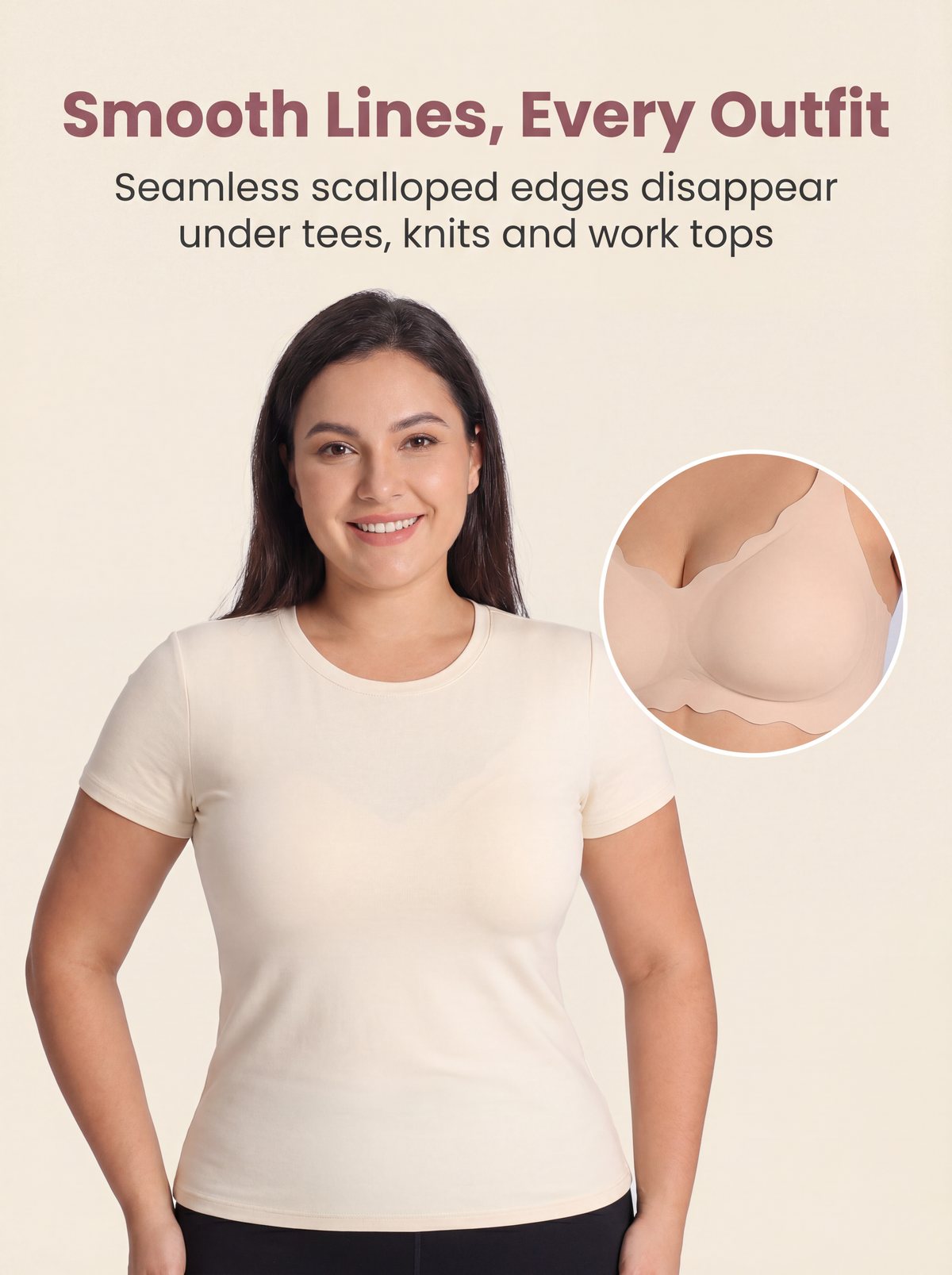 BelleVie DreamFeed™ Seamless Wireless Easy-Access Bra