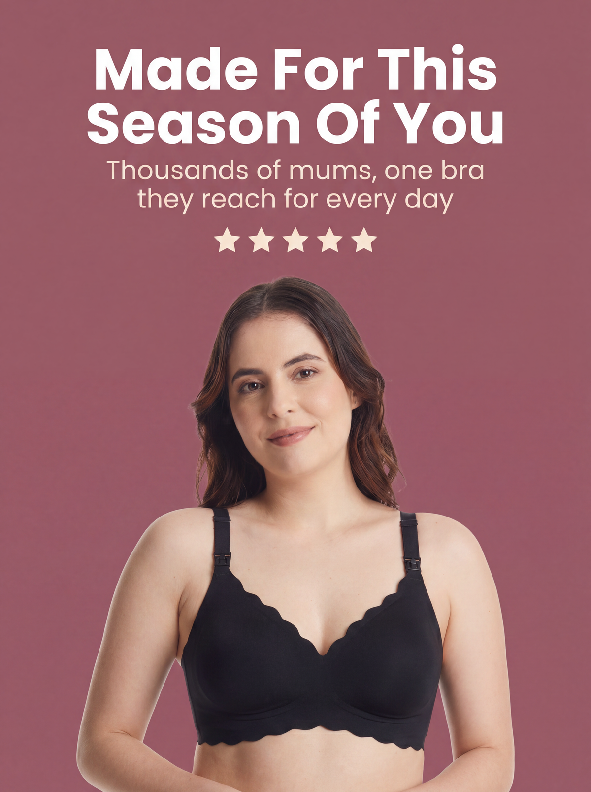 BelleVie DreamFeed™ Seamless Wireless Easy-Access Bra